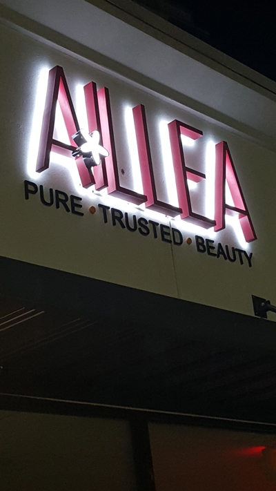 Aillea Channel Letters Photo
