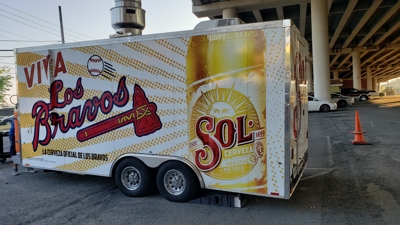 Sol Cerveza Trailer Wrap Photo