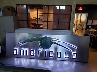 Americold Channel Letters Photo