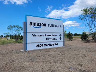 Amazon Monument Sign Photo