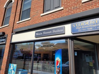Main Street Suites Building Sign Photo