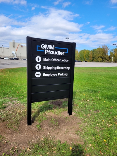 GMM Pfaudler Monument Sign Photo