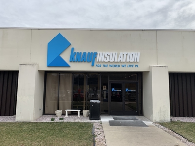 Knauf Insulation Manufacturing Signage Photo