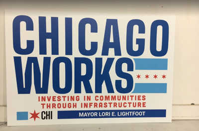 Chicago Works Custom Sign Photo