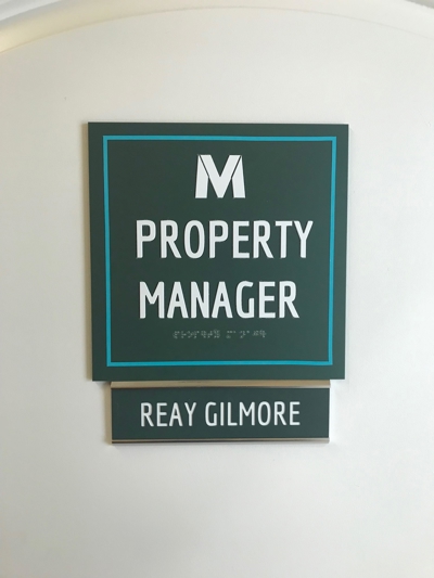 Mountain Valley Apartments Real Estate Signage Photo