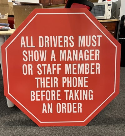 Custom Restaurant Signage Photo
