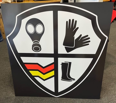 Safety Equipment Custom Signage Photo