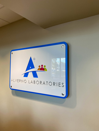 Acrylic Mural Sign Photo
