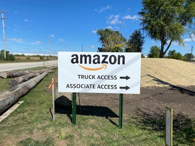 Amazon Wayfinding Sign Photo
