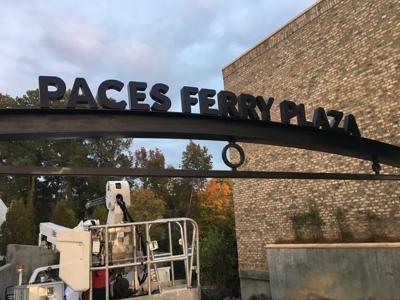 Paces Ferry Plaza Custom Signs Photo