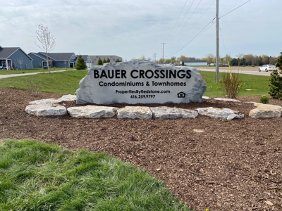 Monument Sign for Bauer Crossings Photo