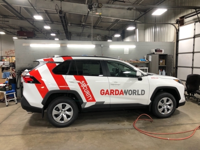 Gardaworld Vehicle Wrap Photo