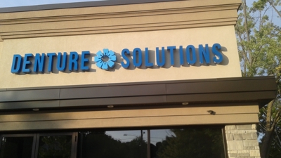 Denture Solutions Channel Letters Photo