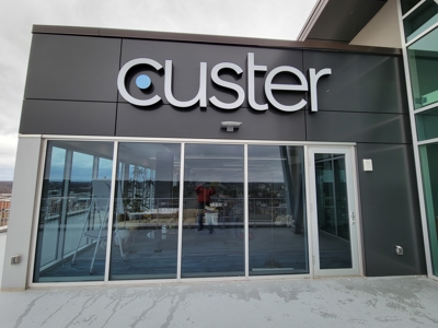 Channel Letters for Custer Photo