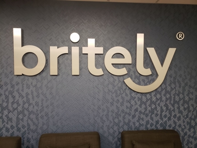 Britely Dimensional Letters Photo