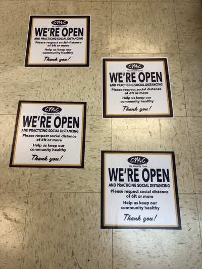 Floor Graphics Photo