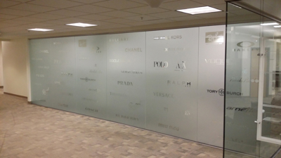 frosted vinyl logos Photo
