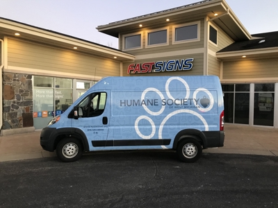 Car Wrap for The Humane Society Photo
