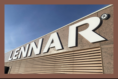 Exterior Signage for Lennar Photo