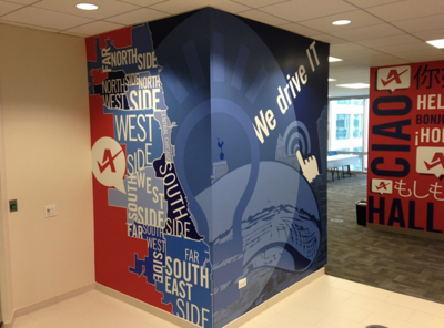 Interior Wall Graphic Photo