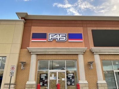 F45 Channel Letters Photo