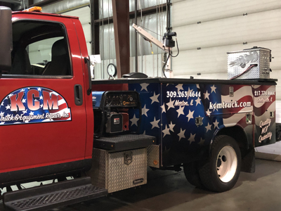 Vehicle Graphics for KCM Photo