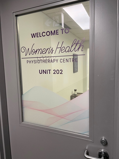 Women's Health Window Graphic Photo