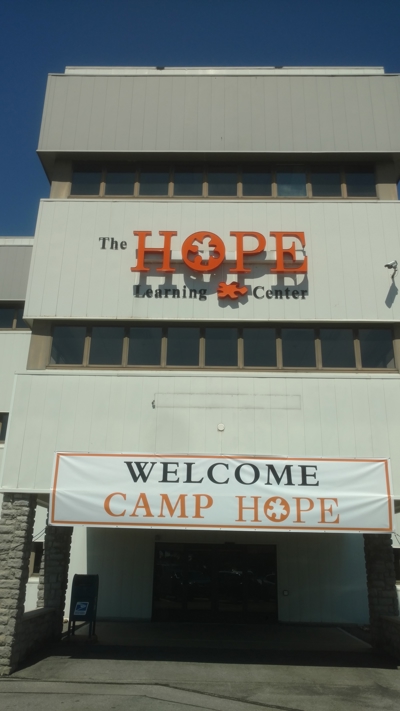 Custom center name in orange Photo