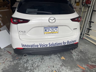 Innovative Voice Solutions Vehicle Graphic Photo