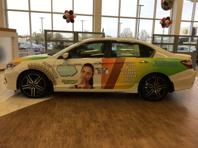 Colroful Car Wrap Photo