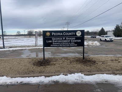 Exterior Signage for Peoria County Photo