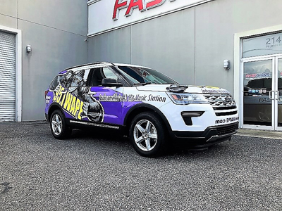 Custom Partial Wrap Photo
