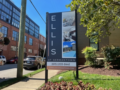 Ellis Apartments Exterior Signage Photo