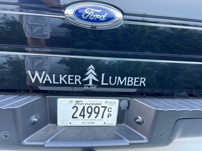 Walker Lumber & Supply Truck Graphics Photo
