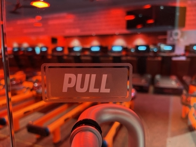 Orange Theory Interior Signage Photo
