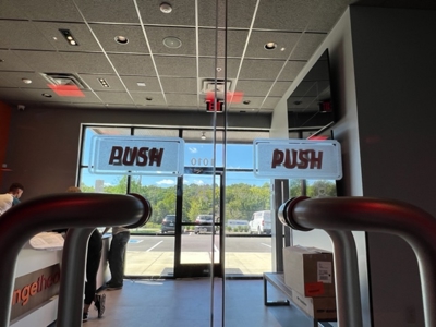 Orange Theory Interior Signage Photo