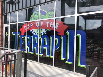 Top of the Terrapin Window Graphics Photo