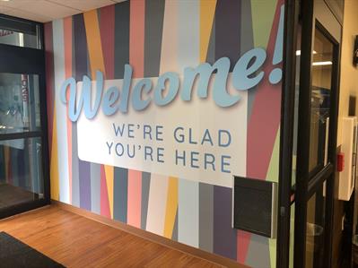 Interior Wall Graphic Photo
