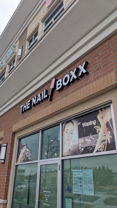 The Nail Boxx Channel Letters Photo