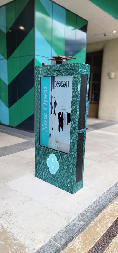 Digital Display Outside of Store Photo