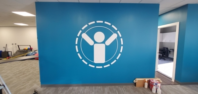 Team Rehab Wall Graphic Photo