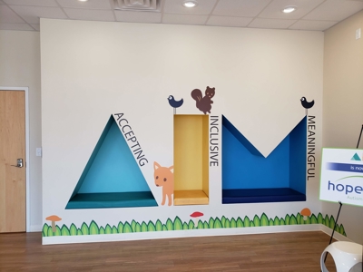 Life Skills Autism Academy Wall Graphics Photo