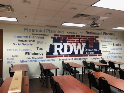 RDW Financial Group Wall Graphics Photo
