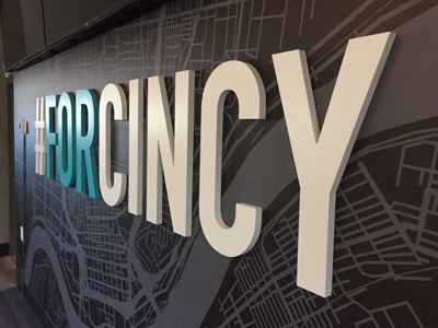 Forcincy wall mural Photo