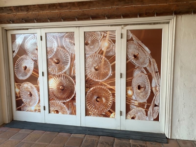 vinyl door graphics Photo
