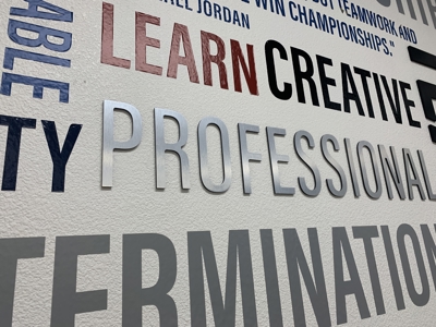 vinyl wall graphics Photo