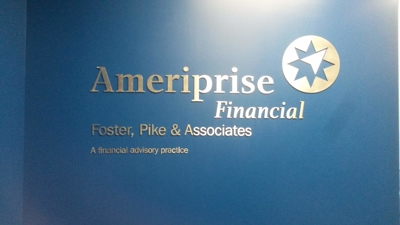Ameriprise Financial Dimensional Letters Photo