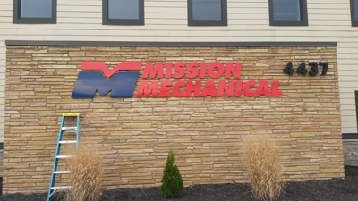 Mission Mechanical Dimensional Letters Photo