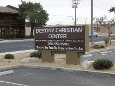 Destiny Christian Center monument signage Photo