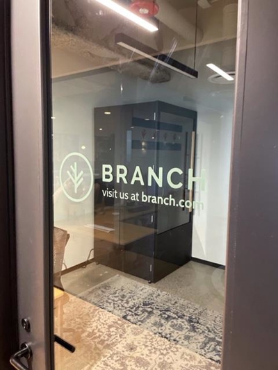 Interior Door Graphic Photo